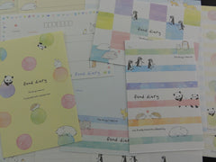Cute Kawaii Kamio Animals Panda Hedgehog Bear Fond Diary Letter Sets - Stationery Writing Paper Envelope Penpal