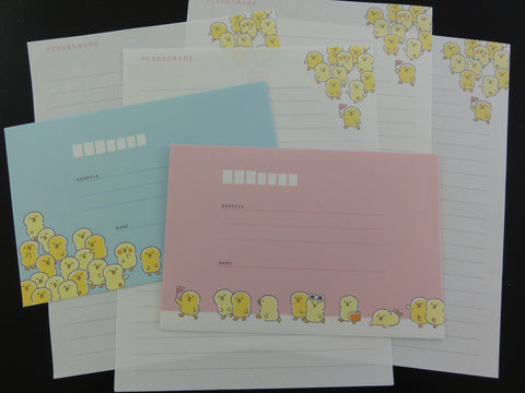 Mindwave Piyokomame Letter Sets - Stationery Writing Paper Envelope