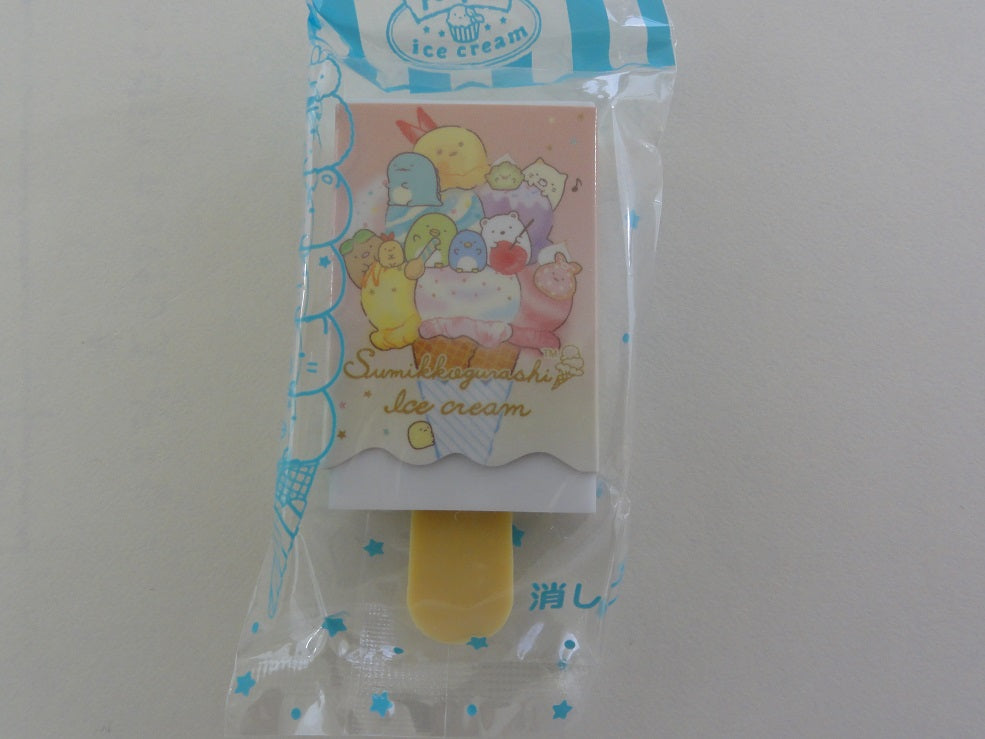 Cute Kawaii San-X Sumikko Gurashi Ice Cream theme Eraser - B