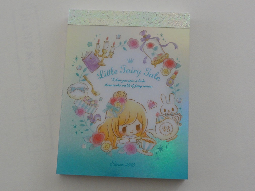Cute Kawaii Q-Lia Little Fairy Tale Mini Notepad / Memo Pad - L - Stationery Design Writing