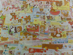 San-X Rilakkuma Bear 198 pc Memo Note Writing Paper Set - Stationery Special Gift