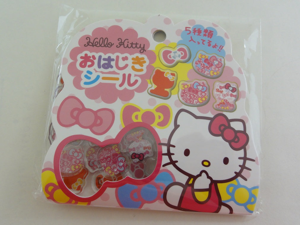 Kawaii Sanrio Hello Kitty Button Flake Sticker Sack 2012