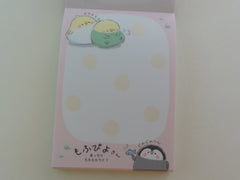 Cute Kawaii Kamio Birds and Penguin Mini Notepad / Memo Pad - Stationery Design Writing Collection