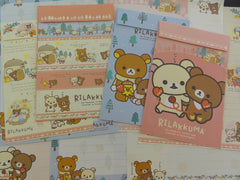 Cute Kawaii San-X Rilakkuma Mitten Autumn Winter Letter Sets - Stationery Writing Paper Envelope