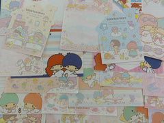 z Cute Kawaii Little Twin Stars Paper Memo Note Set Sanrio - for Stationery Writing Scrapbook Art Craft Penpal