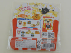 Cute Kawaii Mind Wave Playful Cat Dog Penguin Flake Stickers Sack - for Journal Agenda Planner Scrapbooking Craft