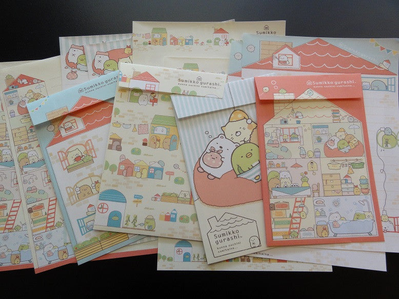 San-X Sumikko Gurashi Home Letter Sets