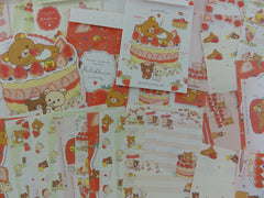 San-X Rilakkuma Bear Strawberry Stationery Set