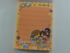 Cute Kawaii Q-Lia Candy Mix Girls Mini Notepad / Memo Pad - Vintage Rare Collectible - Stationery Design Writing