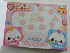 z Cute Kawaii Crux Strawberry Cat Mini Notepad / Memo Pad - Vintage Rare Collectible - Stationery Design Writing