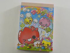 z Cute Kawaii Kamio Tulip Clover Mini Notepad / Memo Pad - Vintage Rare Collectible - Stationery Design Writing