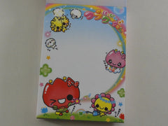 z Cute Kawaii Kamio Tulip Clover Mini Notepad / Memo Pad - Vintage Rare Collectible - Stationery Design Writing