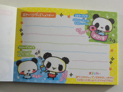 z Cute Kawaii Crux Baby Panda Mini Notepad / Memo Pad - Vintage Rare Collectible - Stationery Design Writing