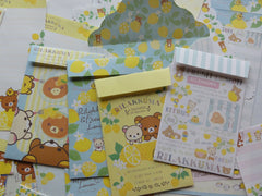 San-X Rilakkuma Bear Lemon Stationery Set