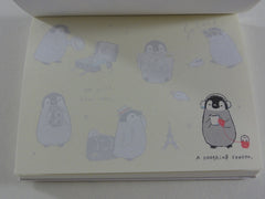 Cute Kawaii Kamio Penguin Travel Life Mini Notepad / Memo Pad - Stationery Designer Paper Collection