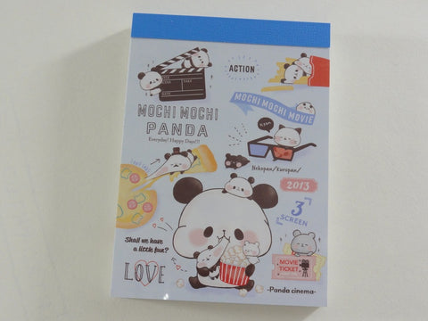 Kawaii Cute Kamio Mochi Panda Mini Notepad / Memo Pad - H - Stationery Design Writing Collection