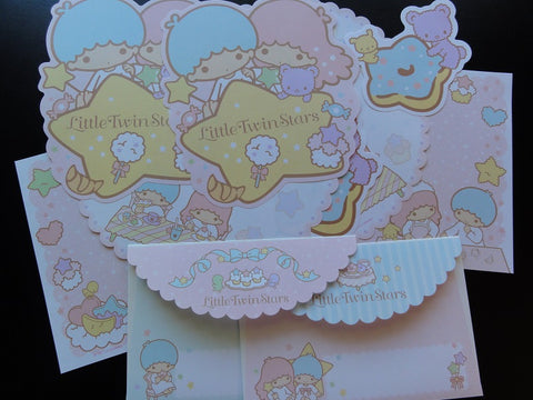 Sanrio Little Twin Stars Letter Sets - A