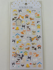 Cute Kawaii Crux Dogs Puppies Sticker Sheet - for Journal Planner Craft