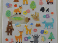 Cute Kawaii Crux Forest Nature Animal Fall Season Sticker Sheet - for Journal Planner Craft