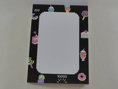 Cute Kawaii Mind Wave Pixel Sweet Recovery Food Drink Mini Notepad / Memo Pad - Stationery Design Writing Collection