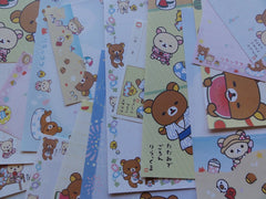 z San-X Rilakkuma Bear Summer Beach Memo Note Paper Set