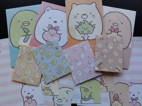 z San-X Sumikko Gurashi MINI Letter Paper + Envelope Theme Set