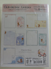 z Cute Kawaii Kamio Cheerful Story Letter Set Pack - Penpal Stationery Writing Paper Envelope