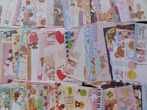 z Bear Mini Memo Note Paper Set