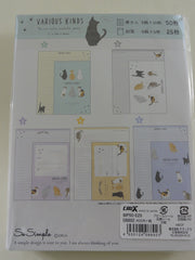 Cute Kawaii Crux Cats Letter Set Pack - Stationery Writing Paper Penpal