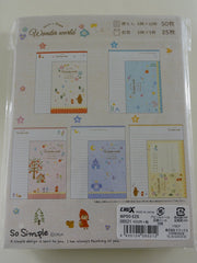 Cute Kawaii Crux Wonder Fairy Tale World Letter Set Pack - Stationery Writing Paper Penpal