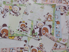San-X Rilakkuma Bear Panda Memo Note Paper Set