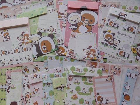 San-X Rilakkuma Panda  Stationery Set