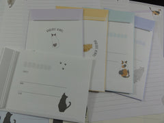 Cute Kawaii Crux Cats Collection Letter Sets - Stationery Writing Paper Envelope Penpal