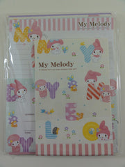 Cute Kawaii Sanrio My Melody Letter Set Pack - Stationery Penpal Writing Paper Envelope