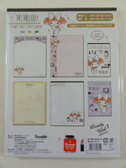 Cute Kawaii Sanrio My Melody Lovely Girl Letter Set Pack - Stationery Penpal Writing Paper Envelope