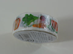 Cute Kawaii Mind Wave Foodies Washi / Masking Deco Tape - C - Fruits and Vegetables - for Scrapbooking Journal Planner Craft