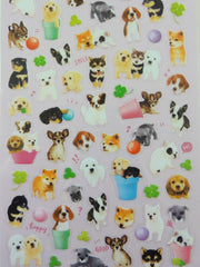 Cute Kawaii Mind Wave Dogs Puppies Sticker Sheet - for Journal Planner Craft