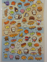 Cute Kawaii Mind Wave Funwari Bakery Sticker Sheet - for Journal Planner Craft