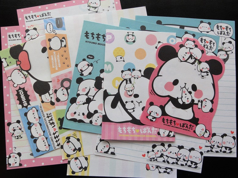 z Kamio Mochi Panda Letter Sets