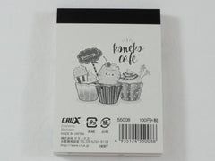 Cute Kawaii Crux Koneko Cafe Cat Love It Mini Notepad / Memo Pad - C - Stationery Design Writing Collection
