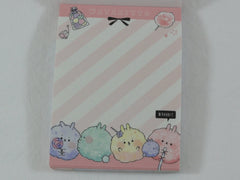Cute Kawaii Crux Cotton Candy Rabbit Mini Notepad / Memo Pad - Stationery Designer Writing Paper Collection