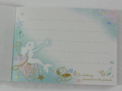 Cute Kawaii Q-Lia Fairy Tale Princess Mermaid Prismic Aqua World Mini Notepad / Memo Pad - Stationery Designer Writing Paper