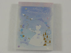 Cute Kawaii Q-Lia Fairy Tale Princess Cinderella Starry Magical Night Mini Notepad / Memo Pad - Stationery Designer Writing Paper