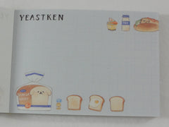 Cute Kawaii Kamio Bread Yeastken Bakery Cafe Mini Notepad / Memo Pad - A - Stationery Designer Writing Paper Collection
