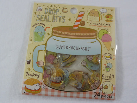 Cute Kawaii San-X Sumikko Gurashi Drop Seal Bits Style Flake Stickers Sack - A - for Journal Planner Agenda Craft Scrapbooking Collectible