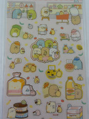 Cute Kawaii San-X Sumikko Gurashi Grocery Market Shopping Sticker Sheet 2018 - for Planner Journal Scrapbook Craft