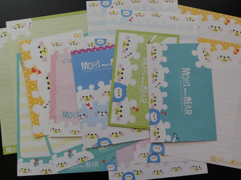 Q-Lia Mori Mori Bear Letter Sets