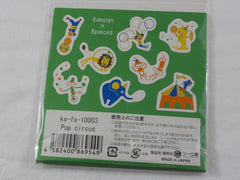 Cute Kawaii Pop Circus Flake Stickers Sack - Shinzi Katoh Japan - for Journal Agenda Planner Scrapbooking Craft