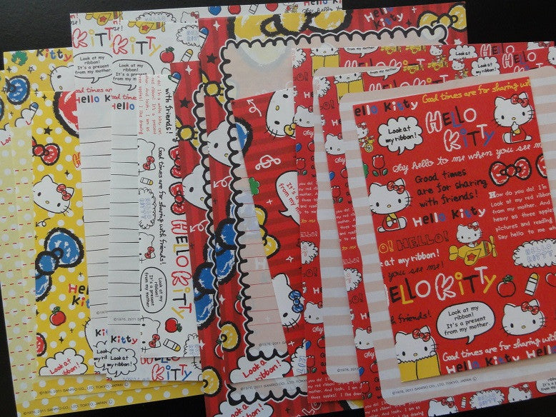 z Sanrio Hello Kitty Retro Letter Sets