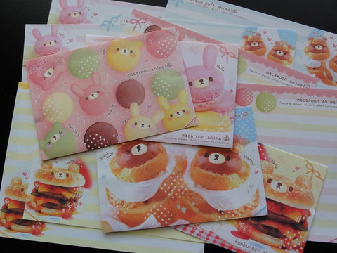 Crux Sweets Macaroon Cram Puff Burger Letter Sets